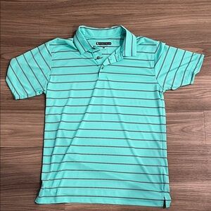 Pebble Beach Green and Black golf polo